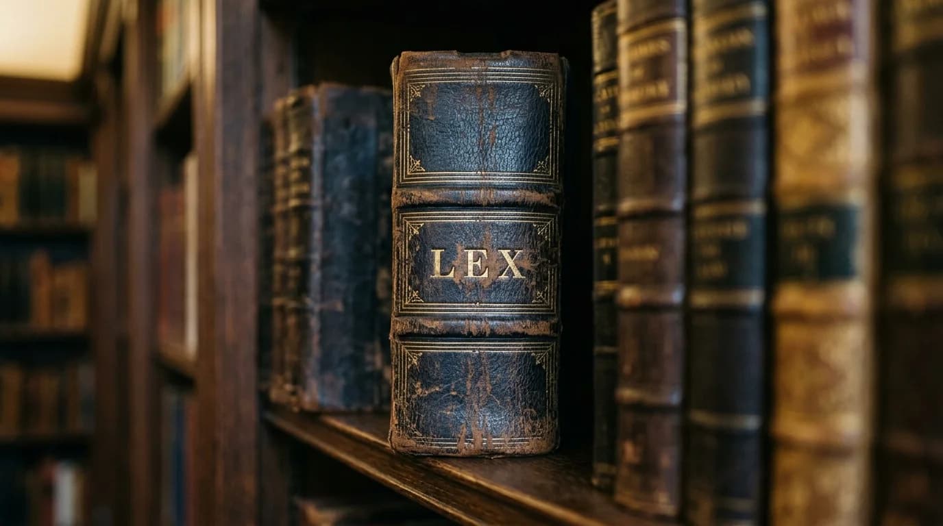 Hand-bound legal codex — FAQ cluster